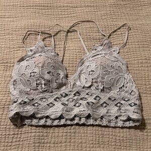 Lace Bralette in Cream